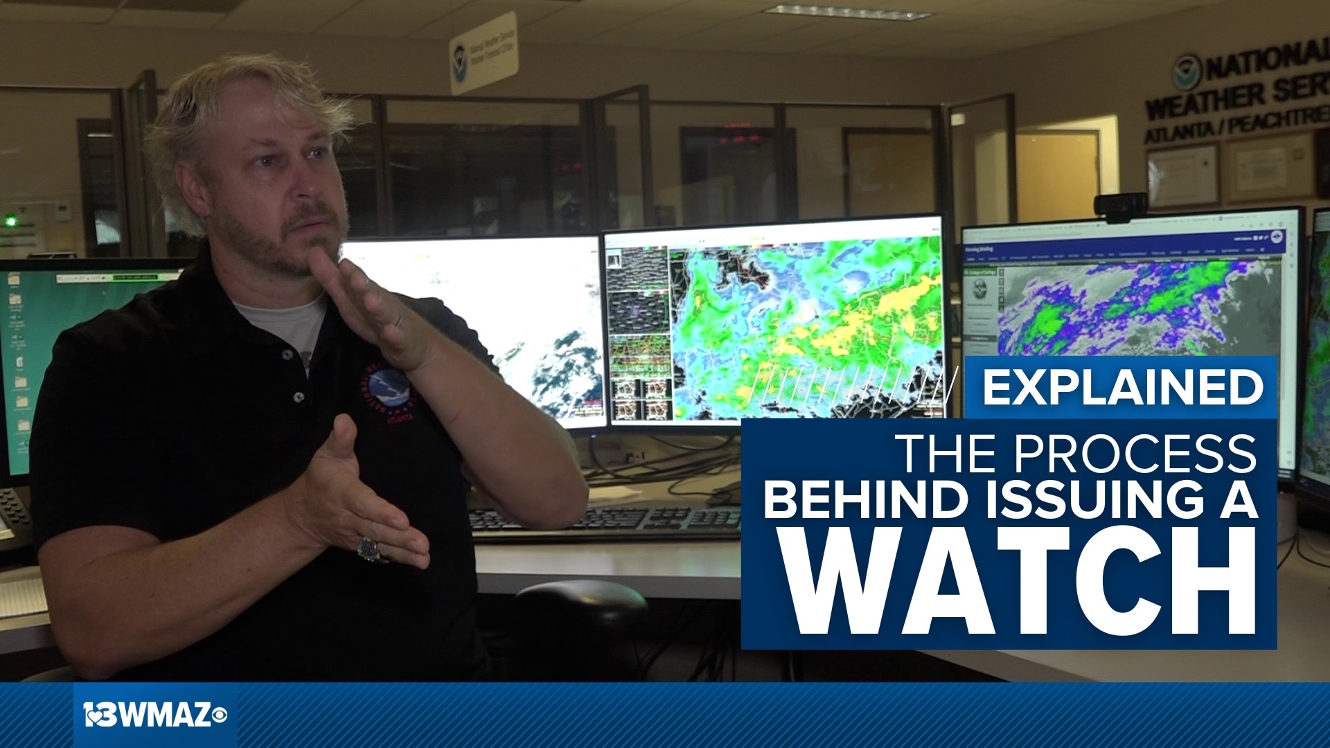 NWS Atlanta Meteorologist in Charge Keith Stellman shares how his office and the Storm Prediction Center collaborate on severe watches.