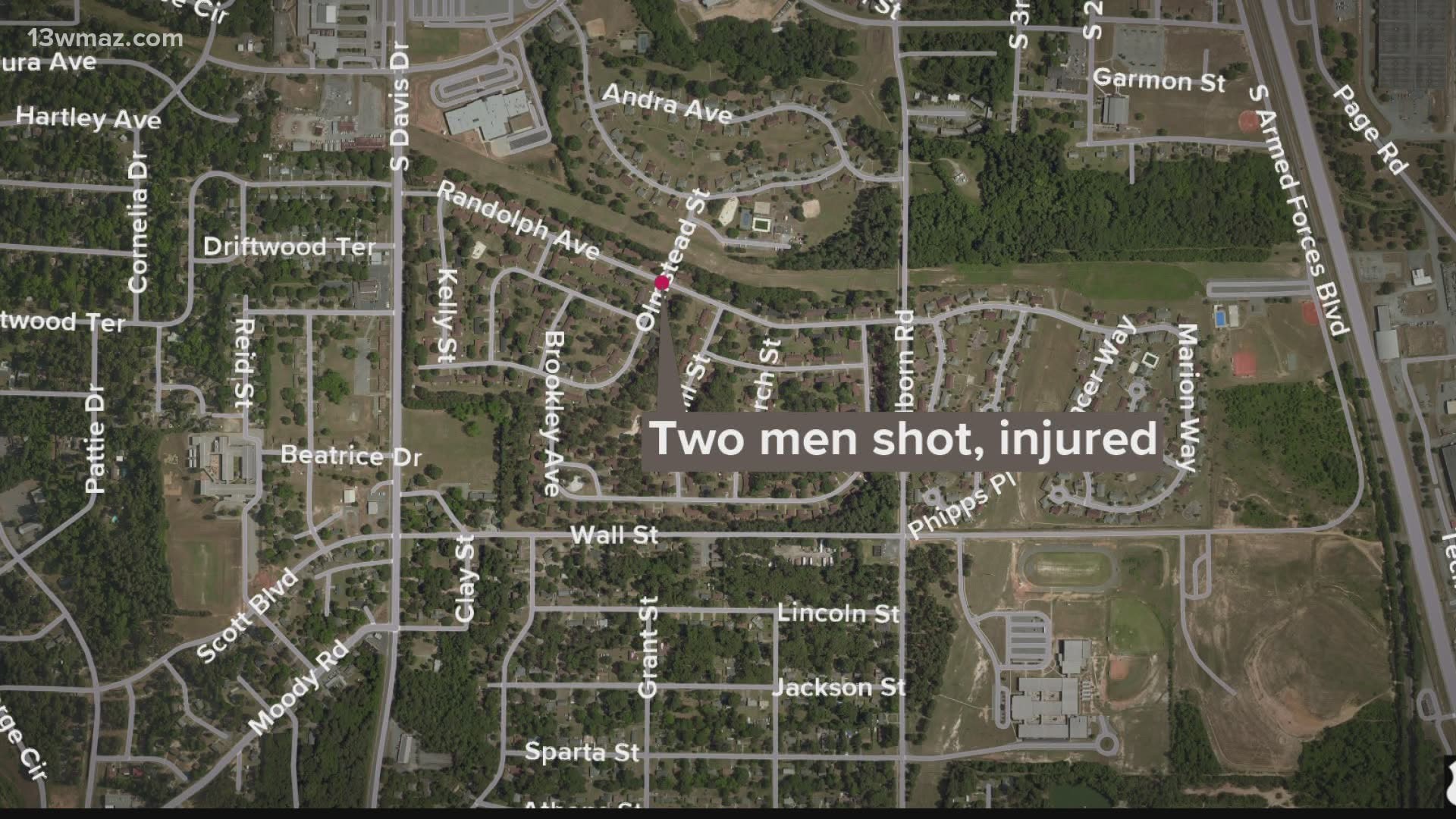 The release says two men were in a truck when they had an argument and shot each other.