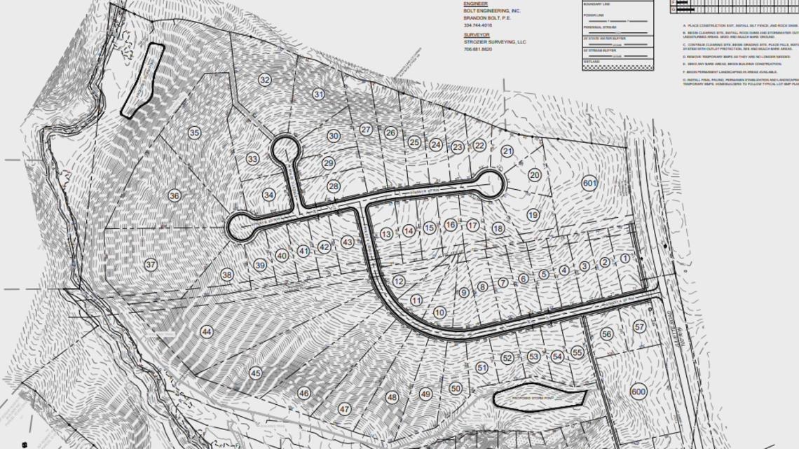 Forsyth leaders will vote Monday on a 77-acre, 80+ home project off Juliette Road after zoning approval raised reside...