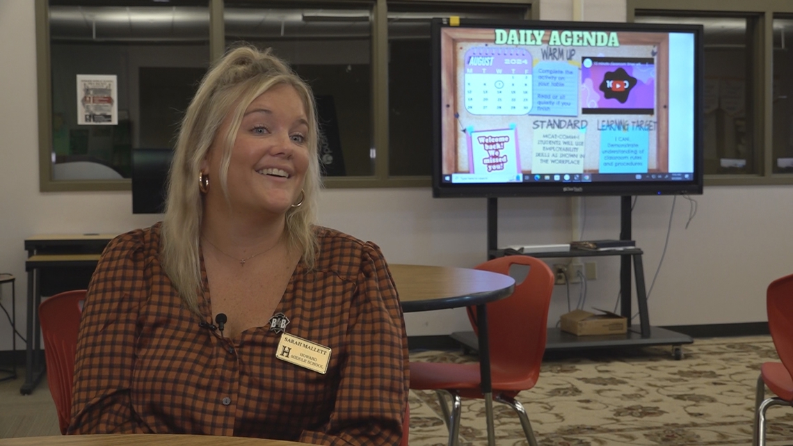 Adriane Howard Math Howard High School instructor named 2024 Bibb Teacher of the Year ...