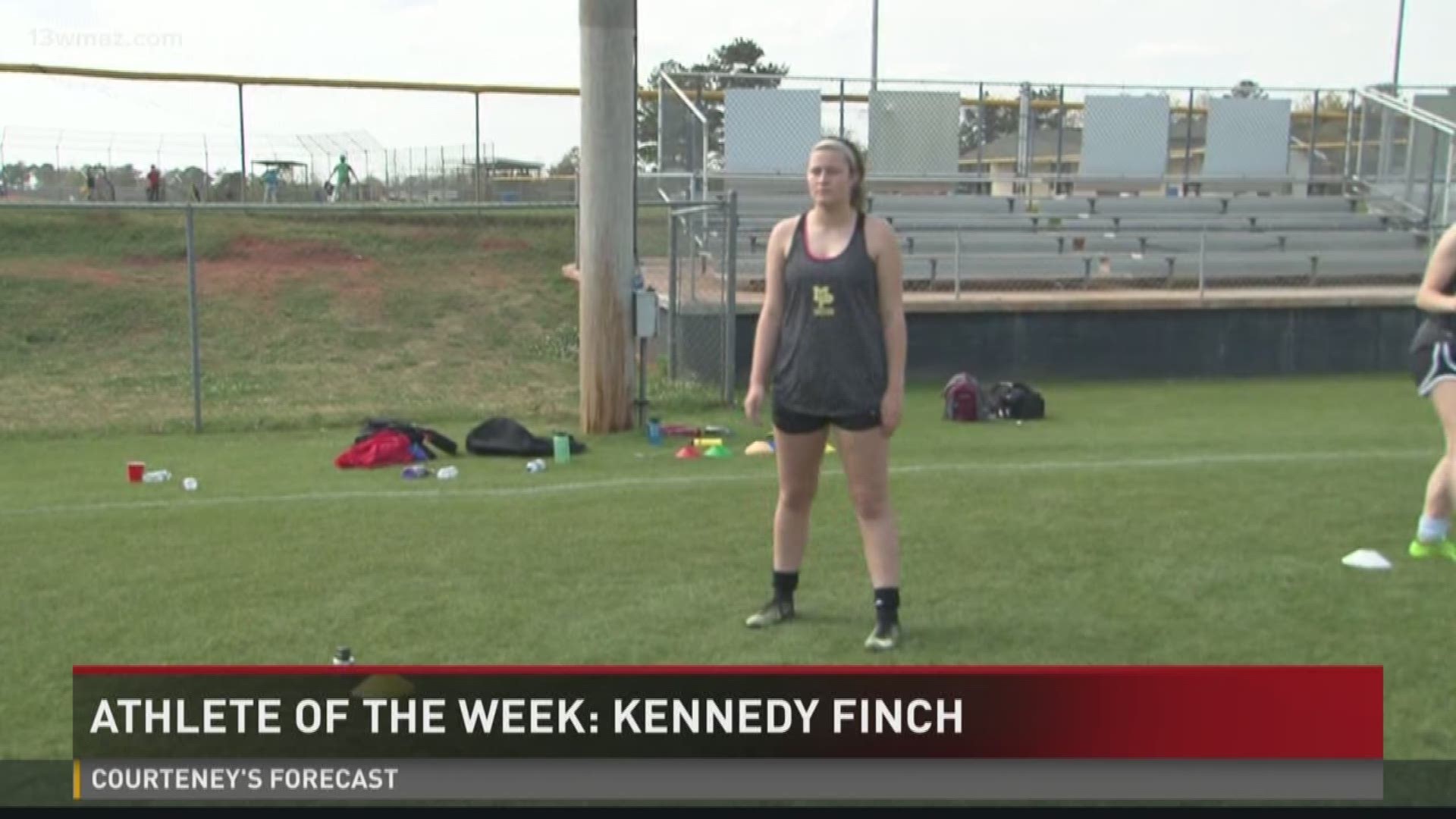 Congratulations to Mary Persons' Kennedy Finch, our Athlete of the Week.