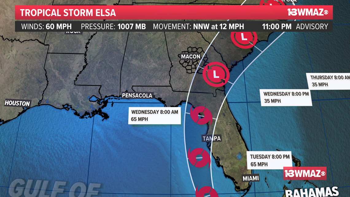 Tracking Elsa: Elsa re-strengthens over the Gulf of Mexico - Vimarsana News