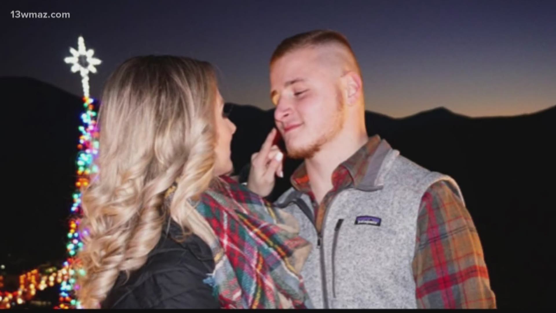 Middle Georgia State University nursing students Colbi McDaniels and Sarah Cornell got engaged last month, the most popular time for engagements in America.
