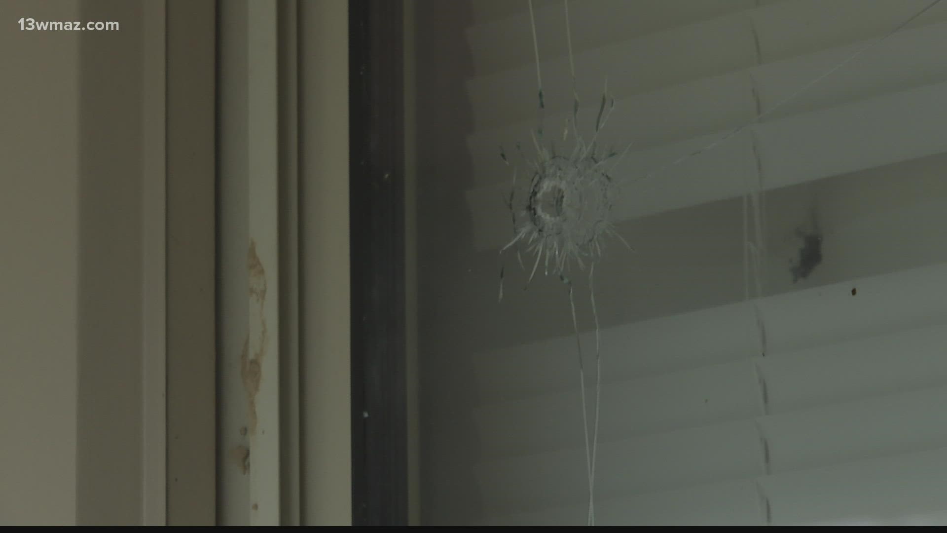 Bibb deputies confirmed to 13WMAZ that at least 20 shots were fired into the home.