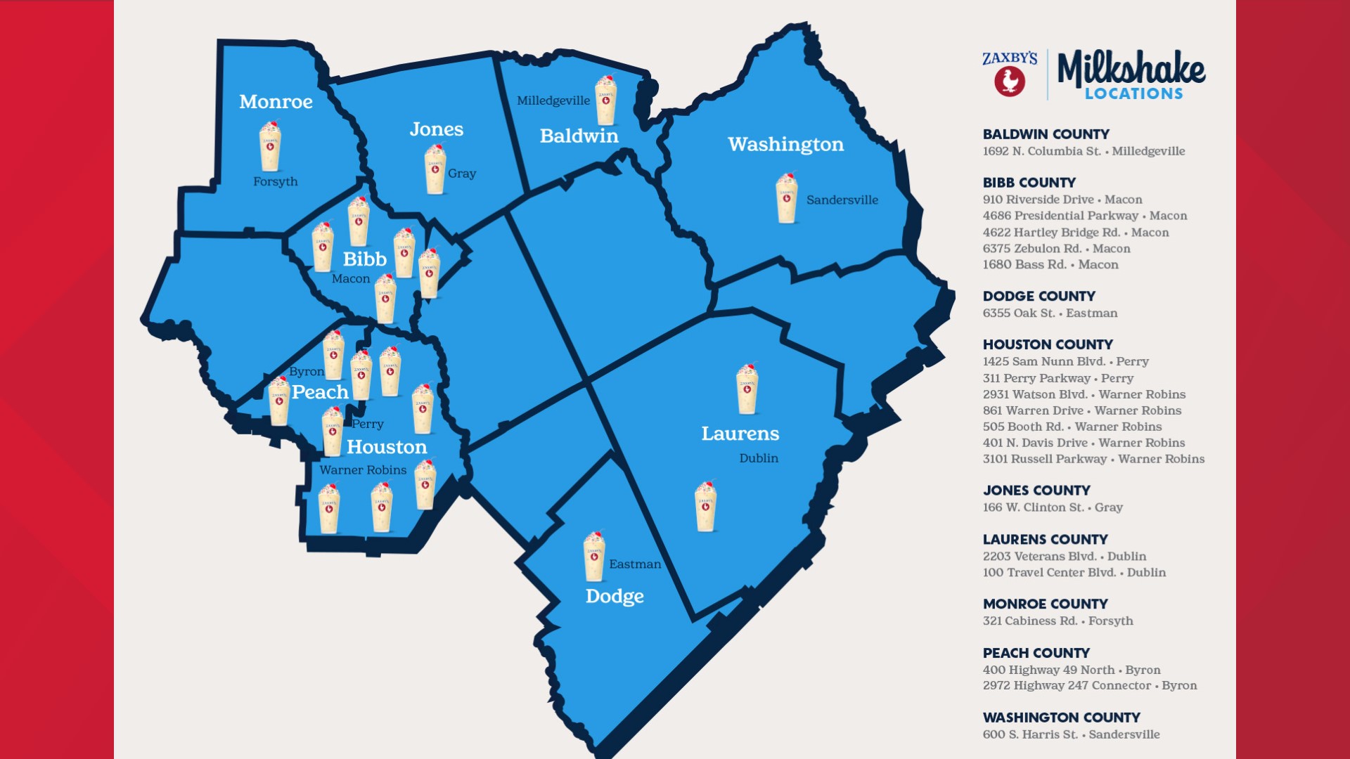 Visit Macon and Zaxby's 'Milkshake Tourism' campaign, explained