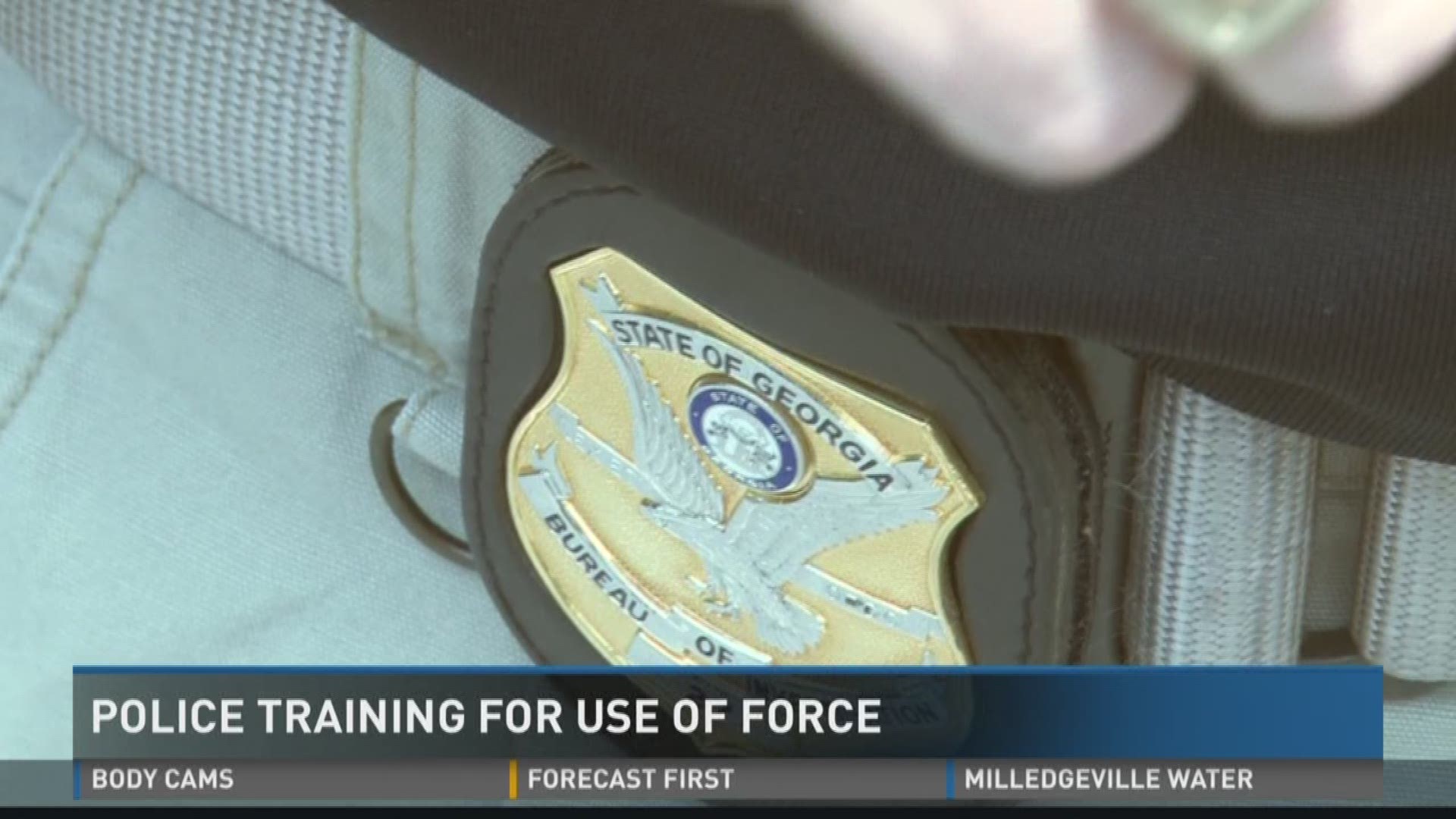 Police training for use of force