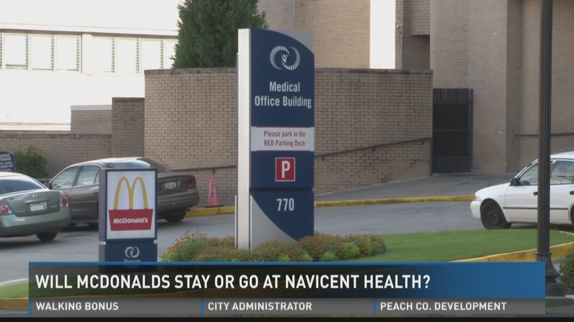 Will McDonald's stay or go at Navicent Health?