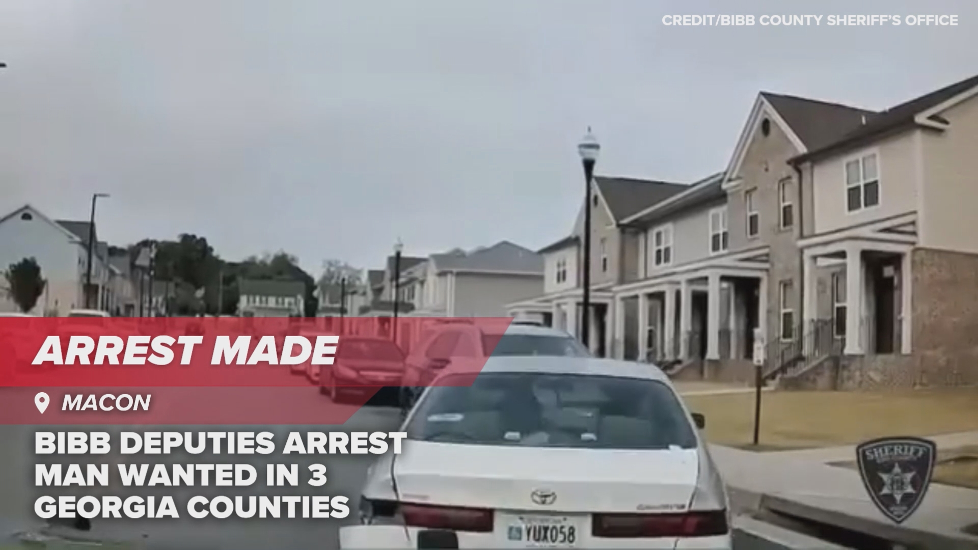Bibb deputies arrest man wanted in 3 counties after brief chase ...