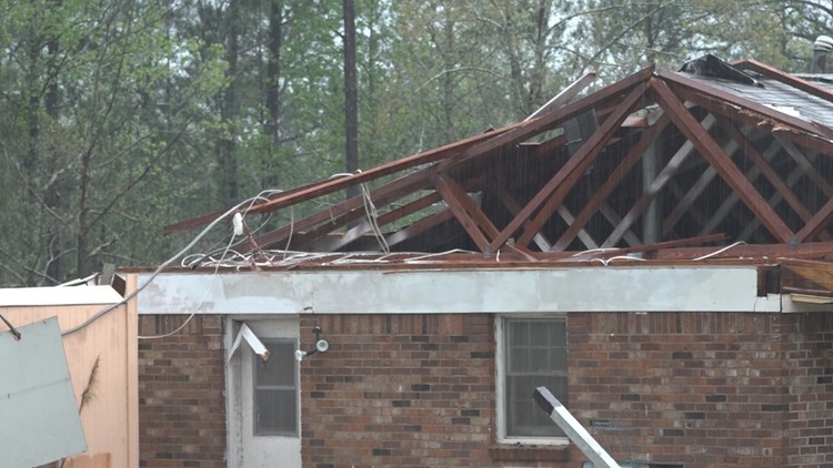 'I hope that we can get some help': Milledgeville community stunned after storm damage