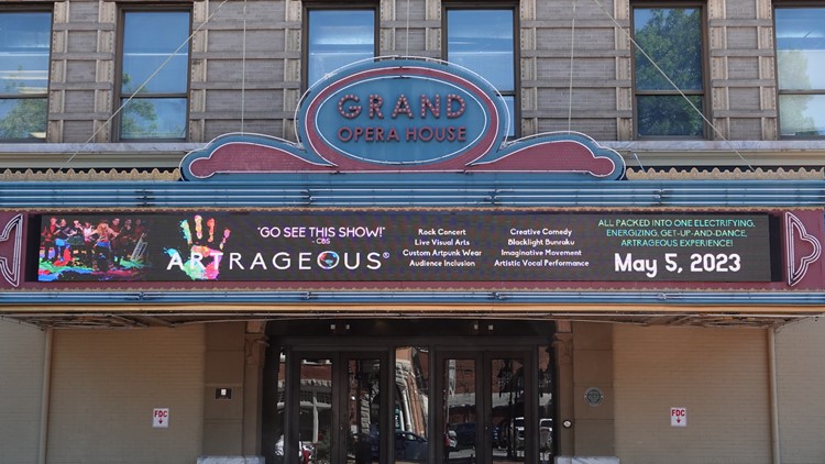 Blue Man Group meets Picasso: interactive art show, Artrageous, comes to the Grand Opera House for one night only