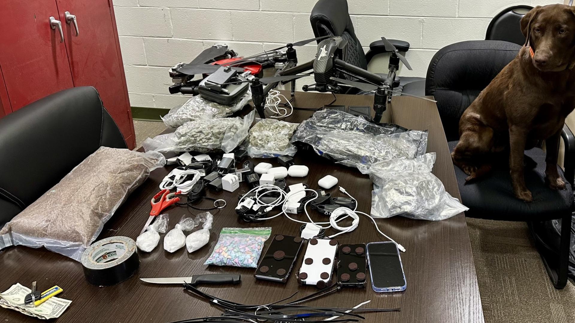 Pair caught smuggling drugs and phones into prison | 13wmaz.com