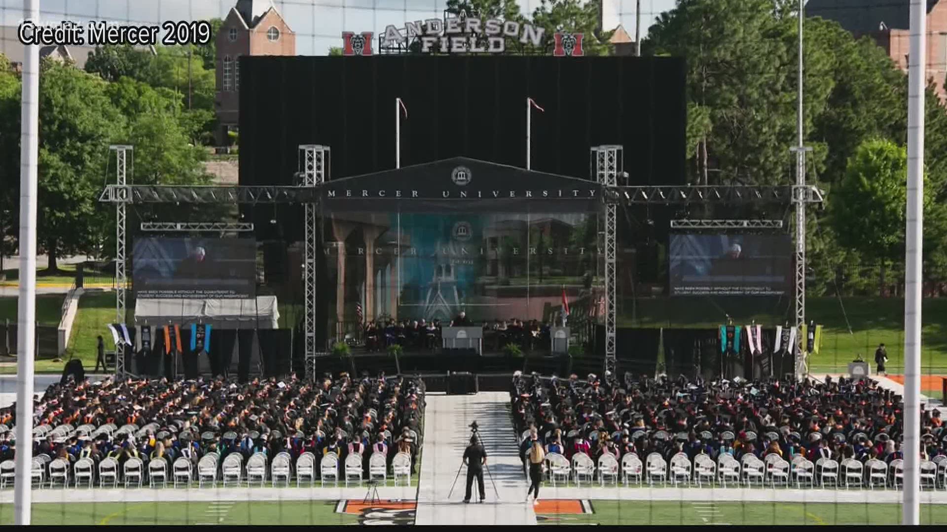 As a petition circulates online to postpone Mercer's commencement ceremony due to COVID-19, the university's chief of staff addresses their concerns.