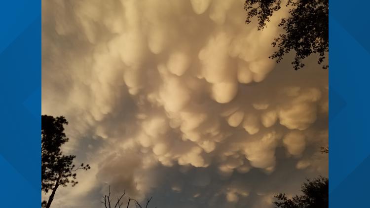 Here's what those strange-looking clouds were in central Georgia ...