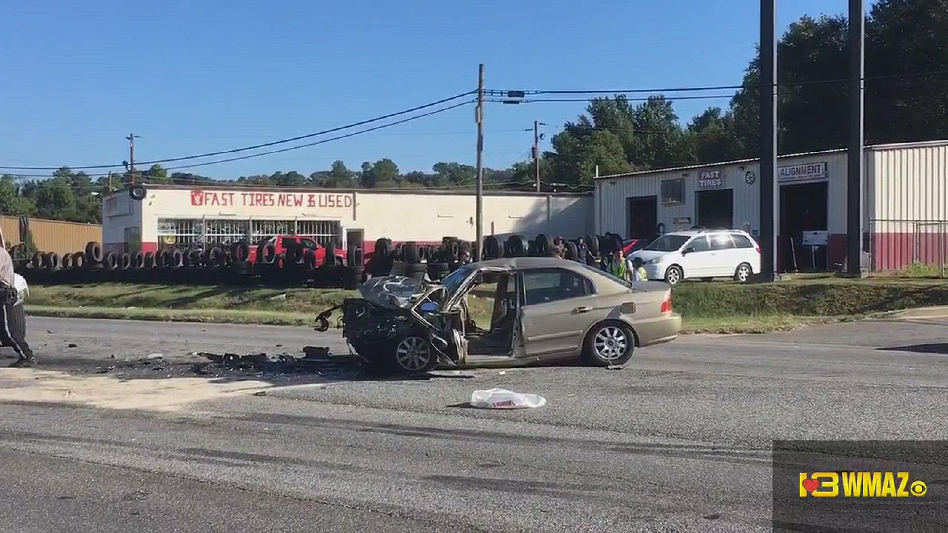 One person has died in an accident on Pio Nono Avenue in Macon.