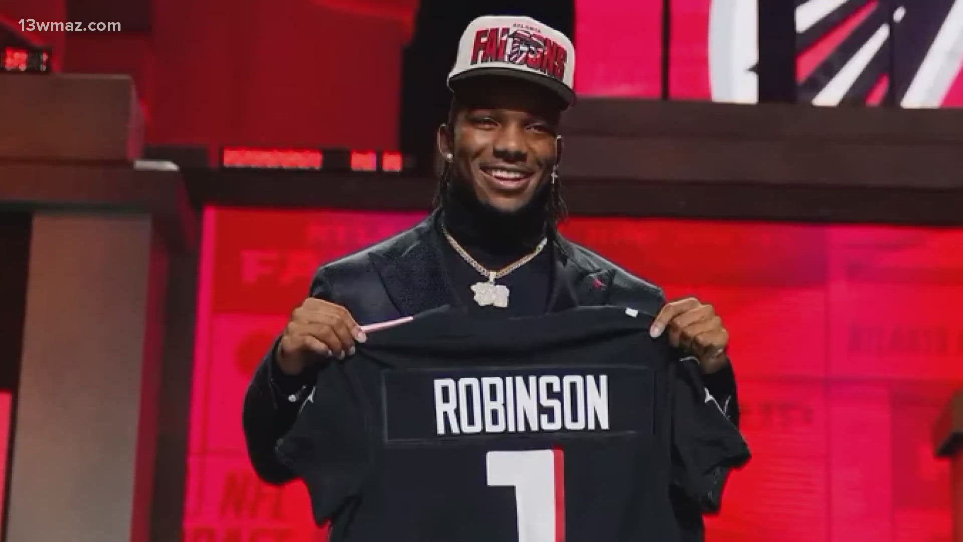Let's talk football. Last week in the NFL Draft, Falcons went running back in round one with Bijan Robinson. Did they get it right?