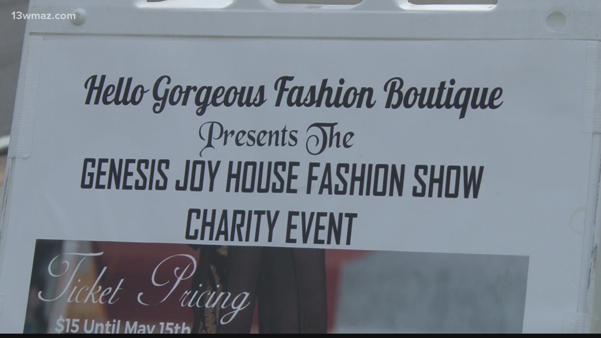 Hello Gorgeous Fashion Boutique will hold a fashion show and auction with proceeds going to the Genesis Joy House in Warner Robins.