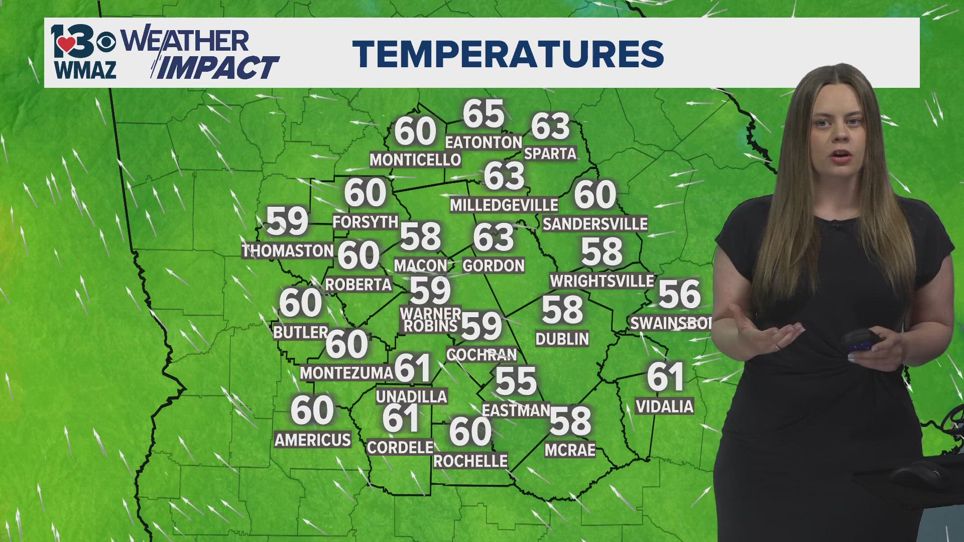 13WMAZ meteorologist Ansley Parker is live breaking down the severe storms and weather expected to hit Central Georgia over the weekend.