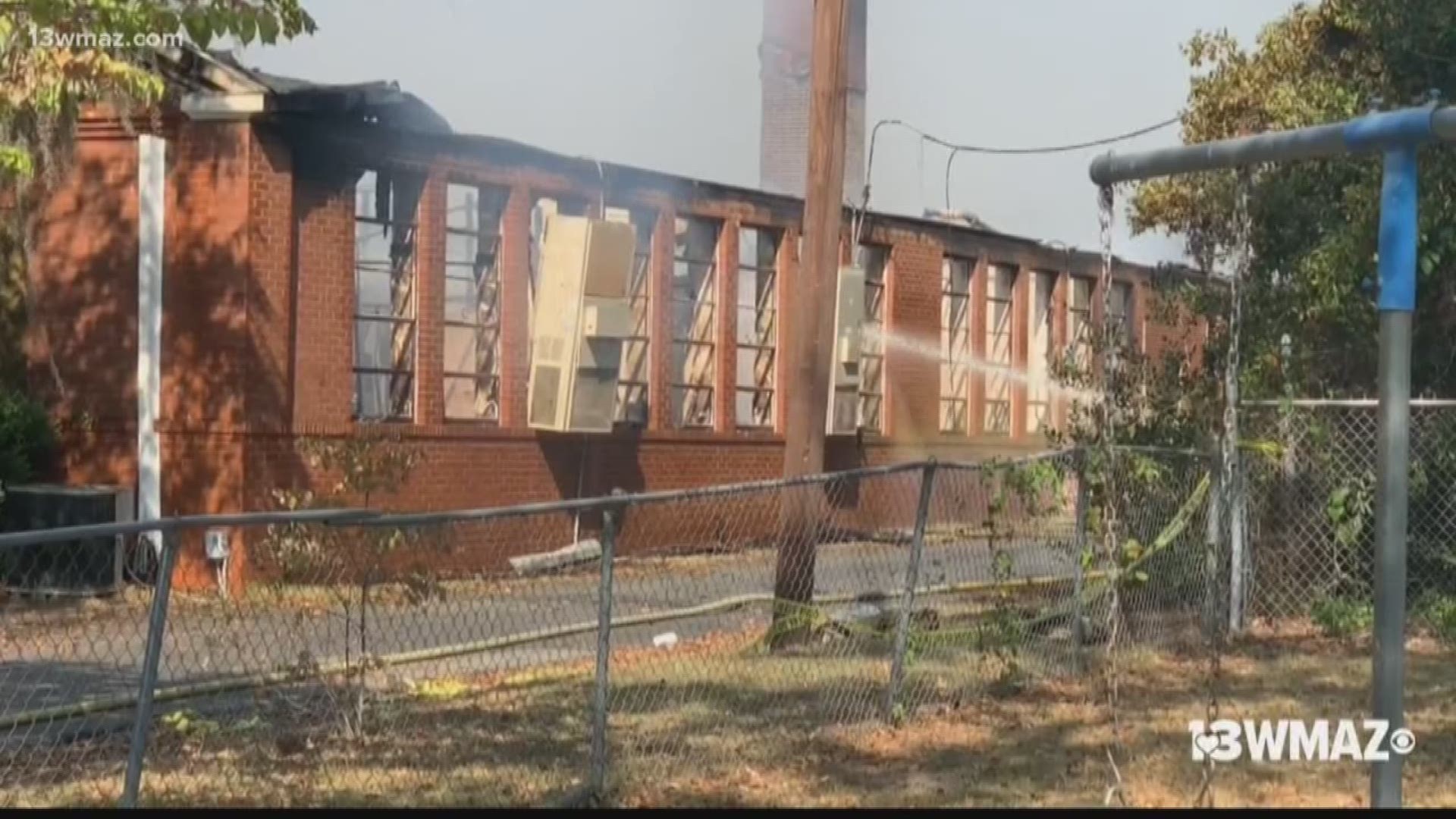 A fire ripped through an old Dublin school building Friday. It was used for a lot of things by the people of Dublin, and now the community is mourning its loss.