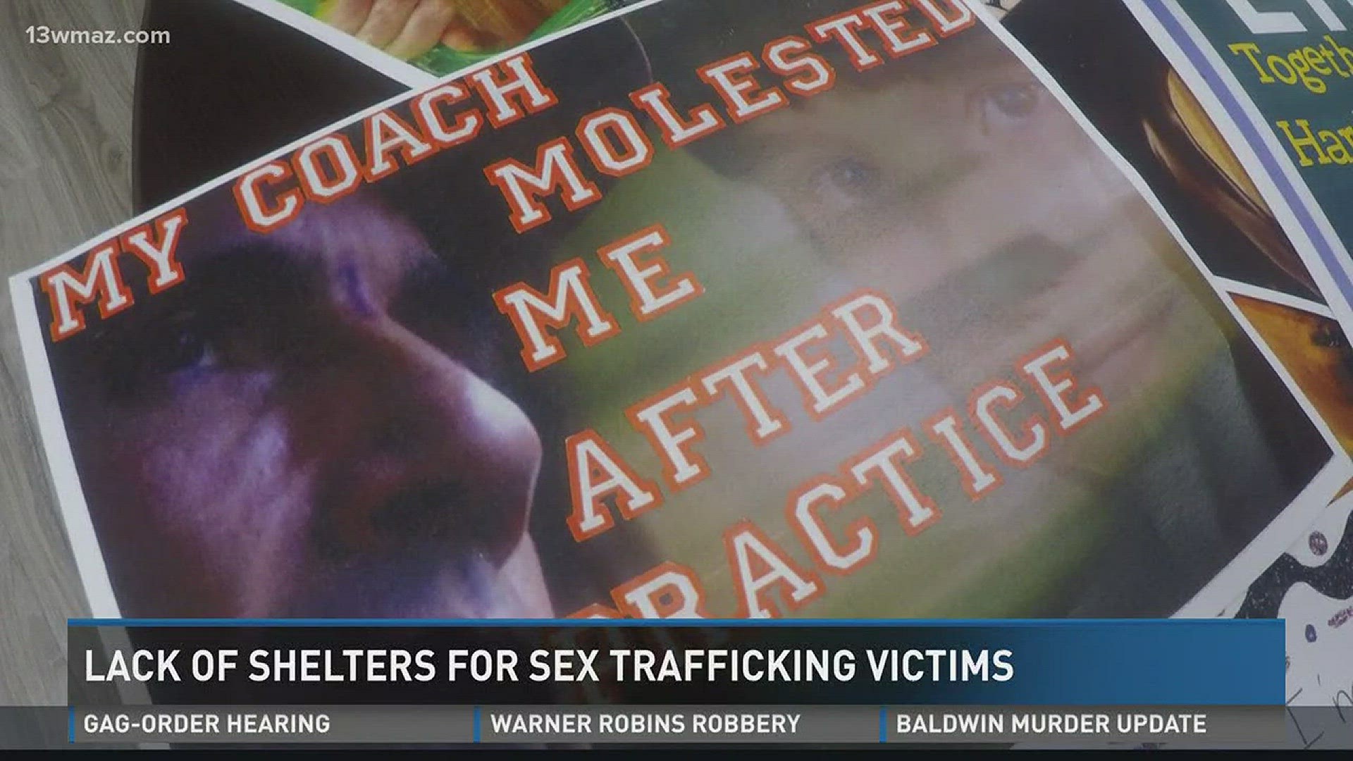 Lack of shelters for sex trafficking victims