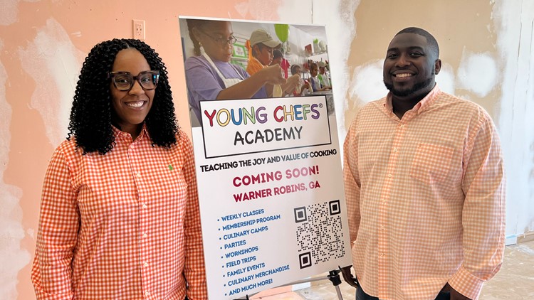 'Cooking is a life skill': Warner Robins couple opens cooking school for kids