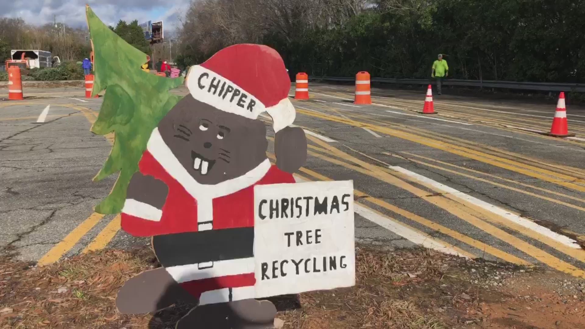 "The ultimate goal is to keep the trees out of the landfill and to recycle them," Keep Macon Beautiful Commission President Pamela Carswell said.