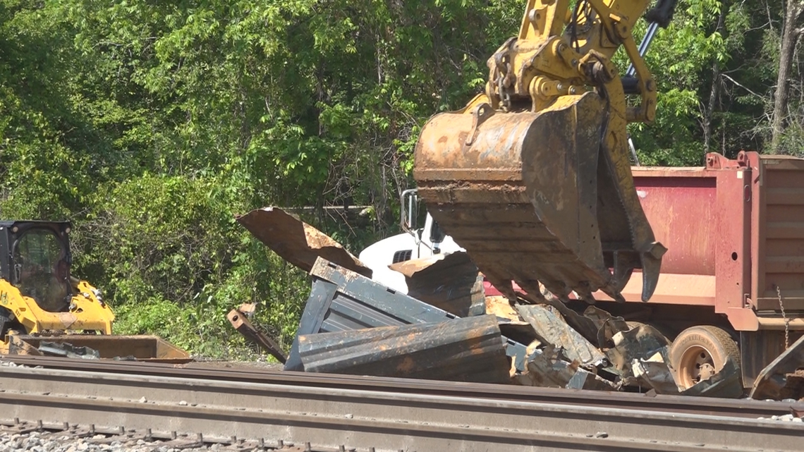 'A freak accident' | Clean-up expected to continue into next week after train derails in Juliette