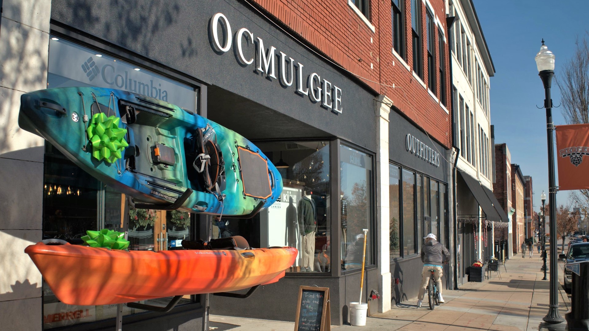 Ocmulgee Outfitters is a new outdoors store located at 565 Poplar Street