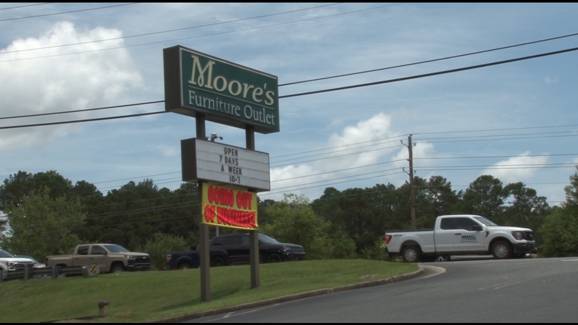 Moore's Furniture, a Macon family business, is closing its doors