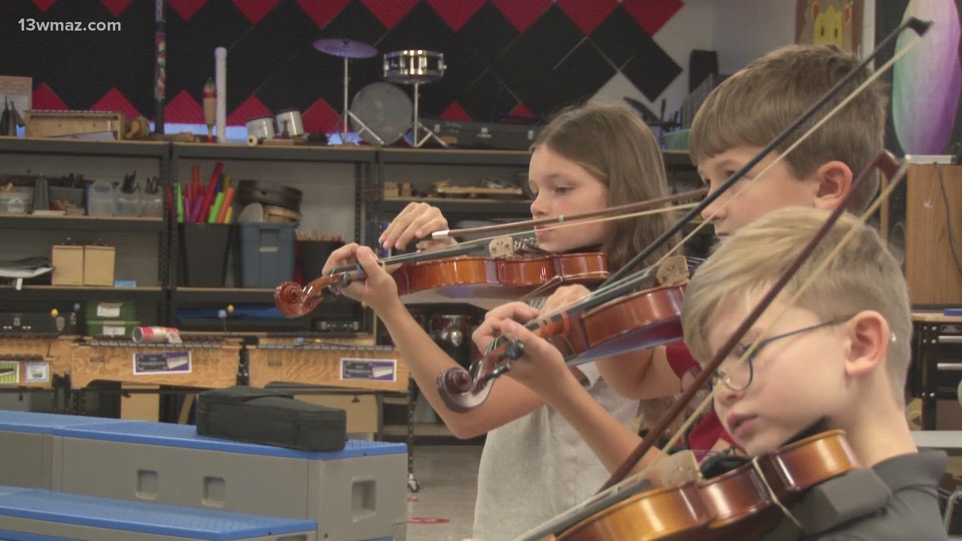 Learning music can be like learning another language. Kids at our school of the week, First Presbyterian Day School, start learning about music at 3 years old.