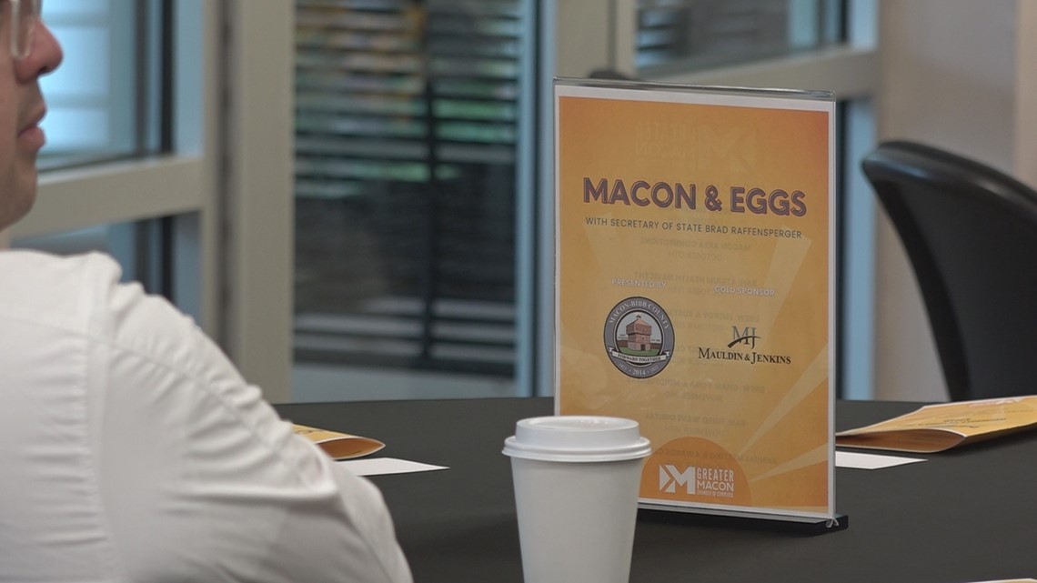 Georgia Secretary of State talk election integrity, more in Macon ...
