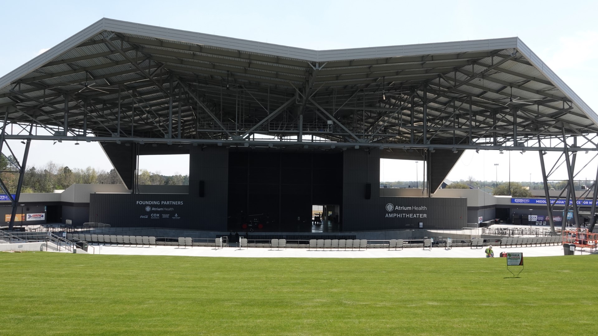 The venue's debut comes on Sunday, where ZZ Top and Lynard Skynard are set to perform.