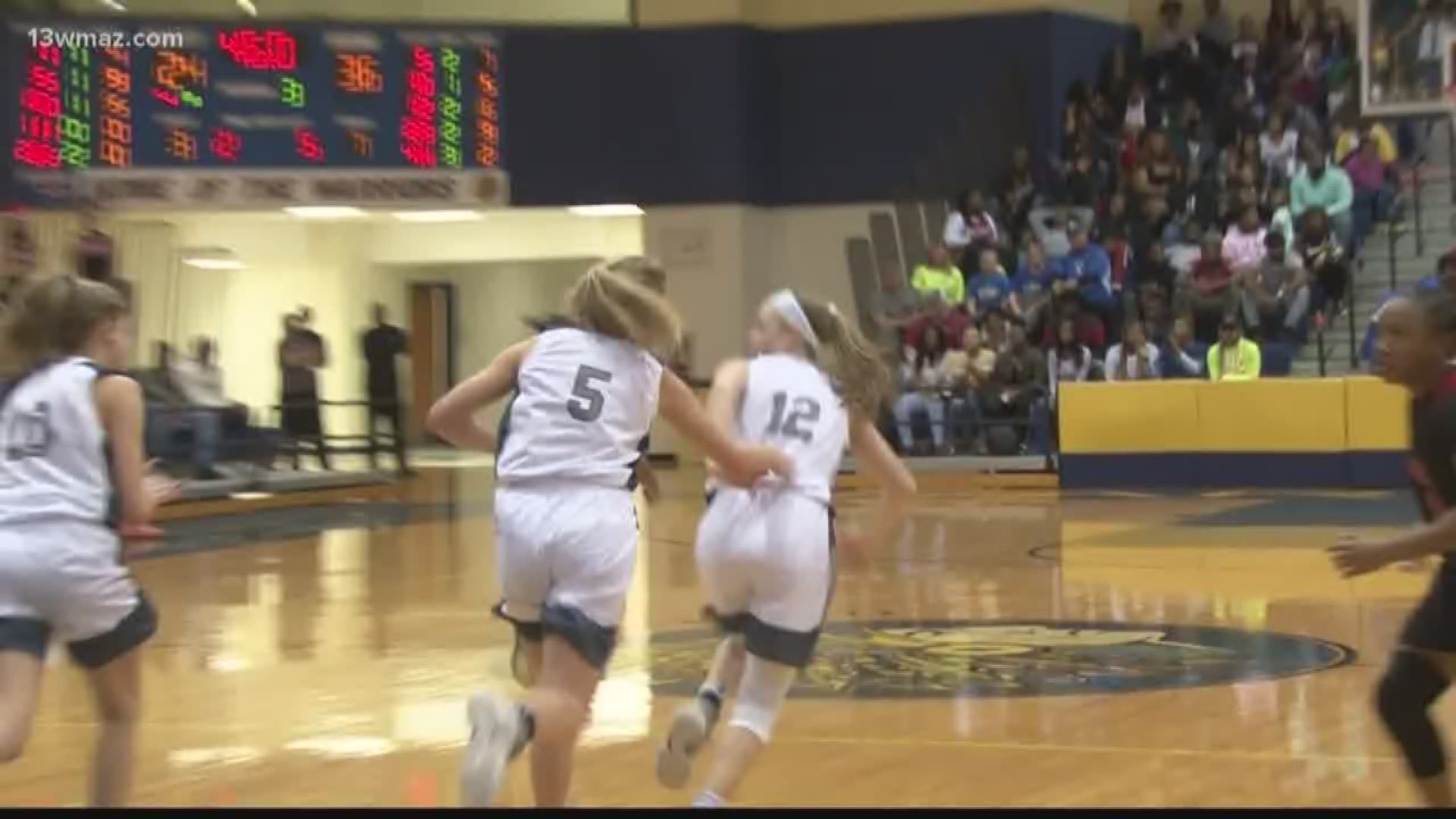 Eaglettes react to 4th straight region title