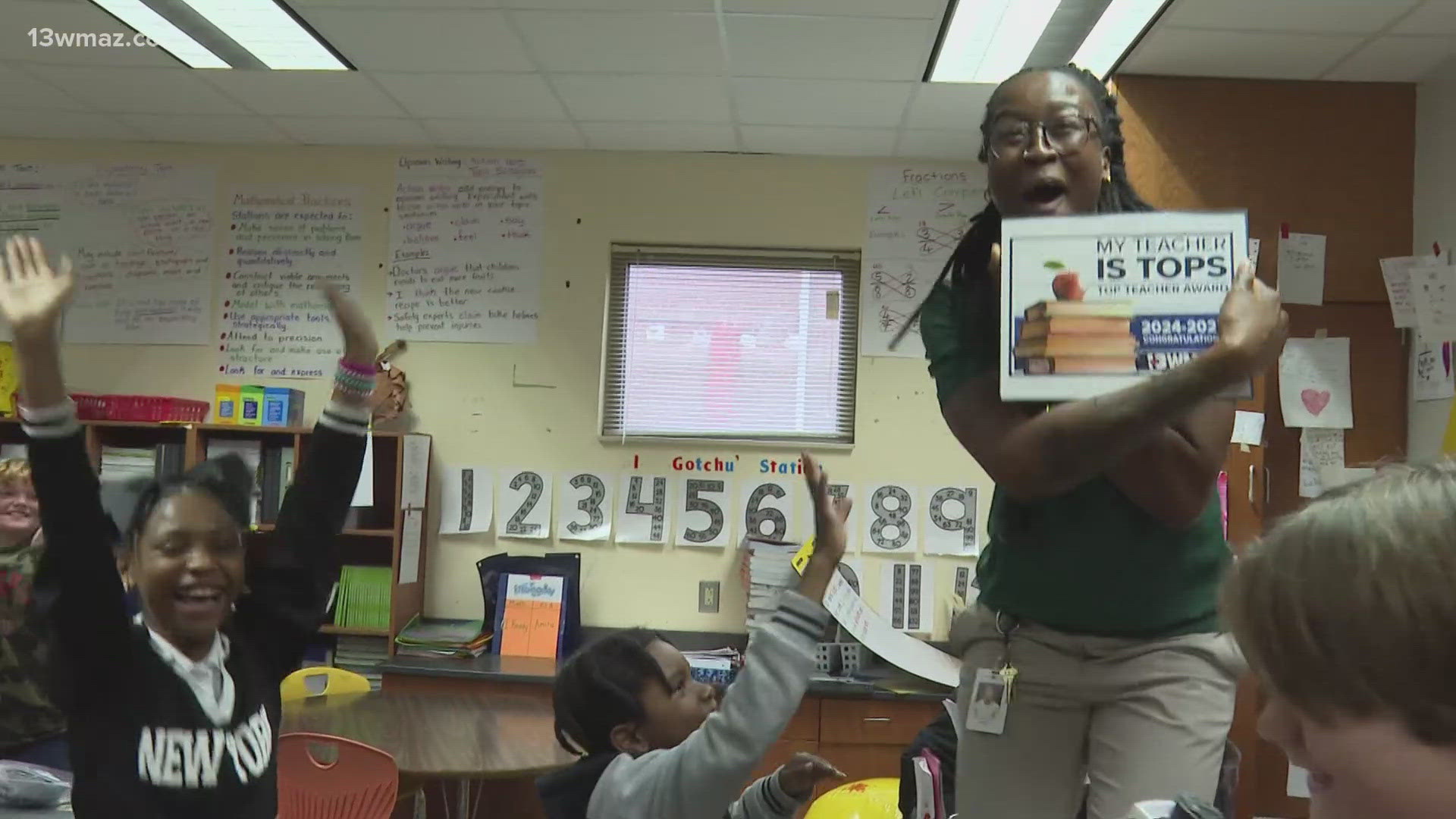 Mrs. Danielle Wynter teaches all subjects to elementary schoolers at Southfield Elementary School