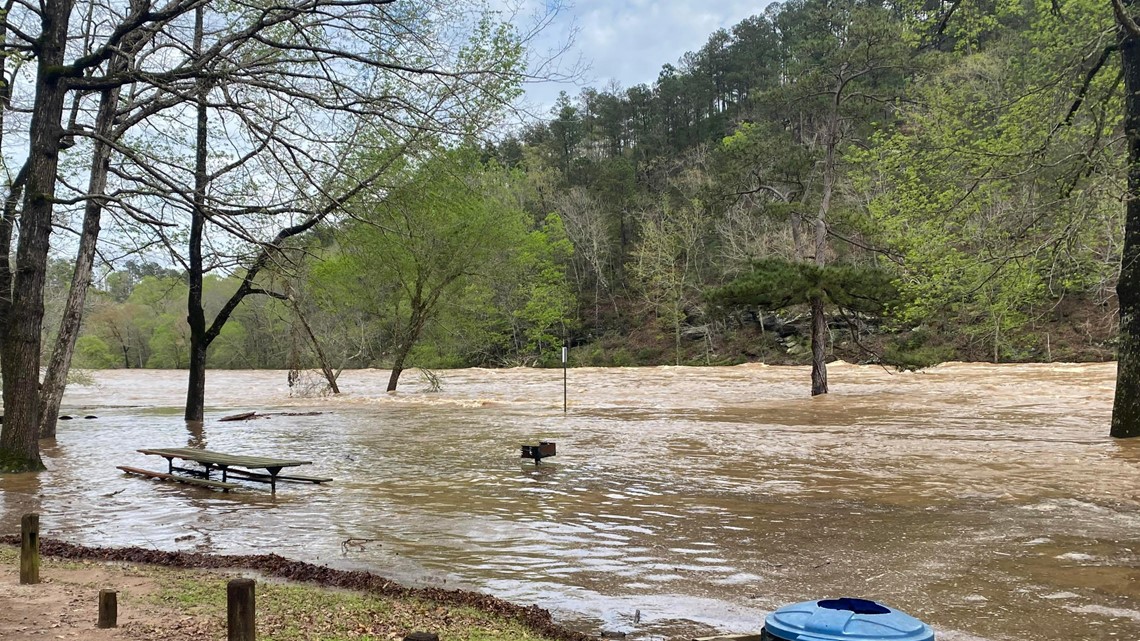 Flint River overflowing in Upson County - Vimarsana News