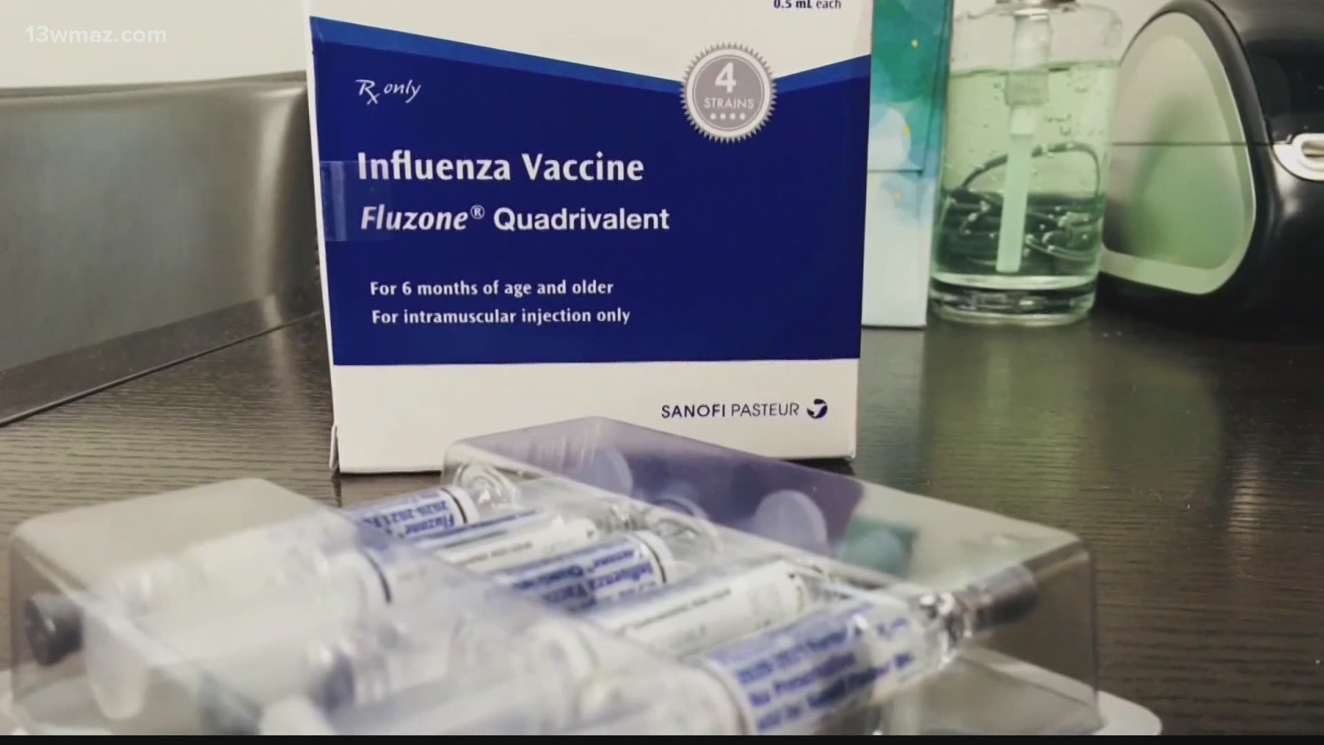 The Macon-Bibb County Health Department is offering flu shots without leaving your car.