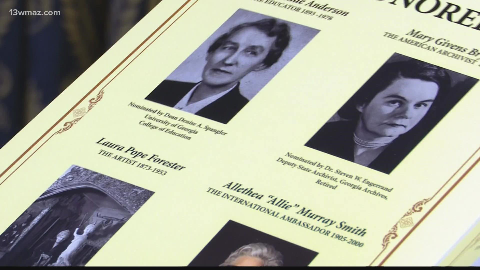 The mission of Georgia Women of Achievement is to recognize and honor women who have done something monumental in the state.