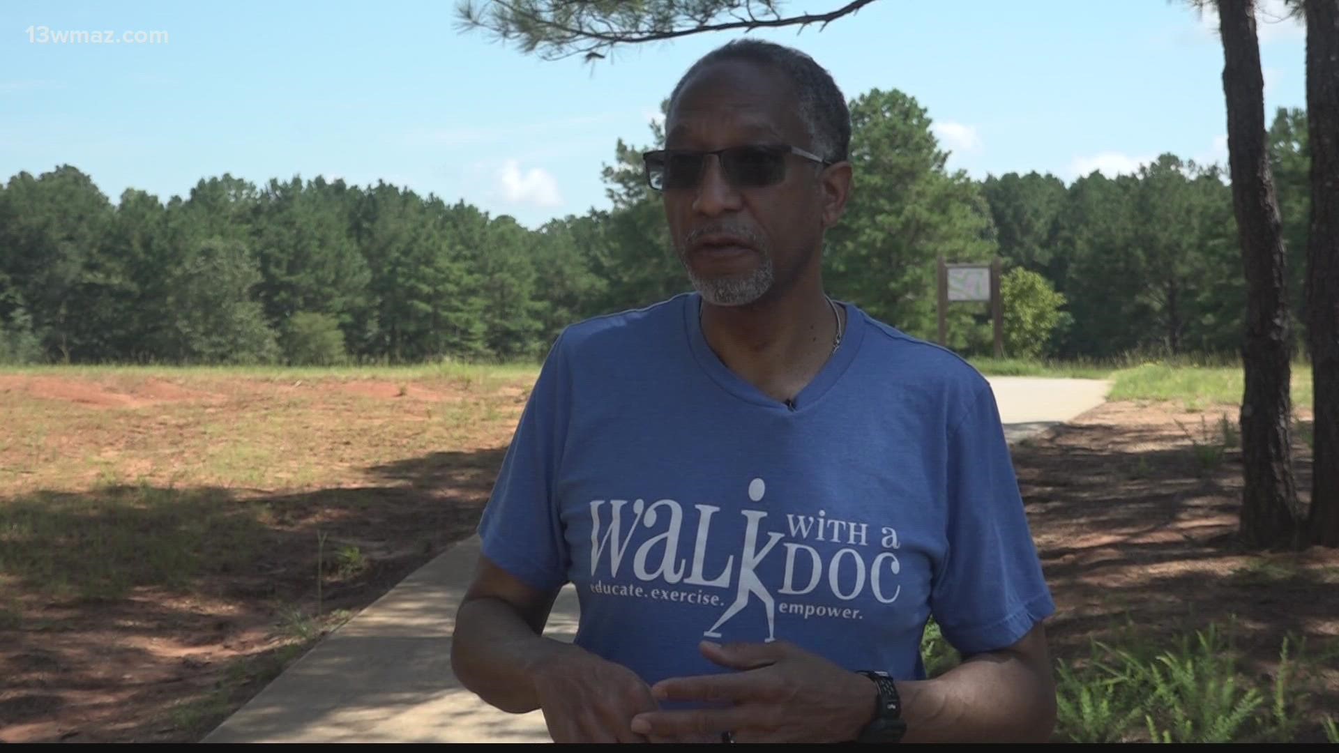 'Walk with a Doc' is a program to promote greater health and wellness by doing scheduled walks.