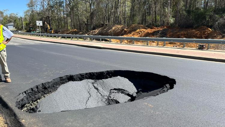 Highway 96 reopens in Houston County after sinkhole repair