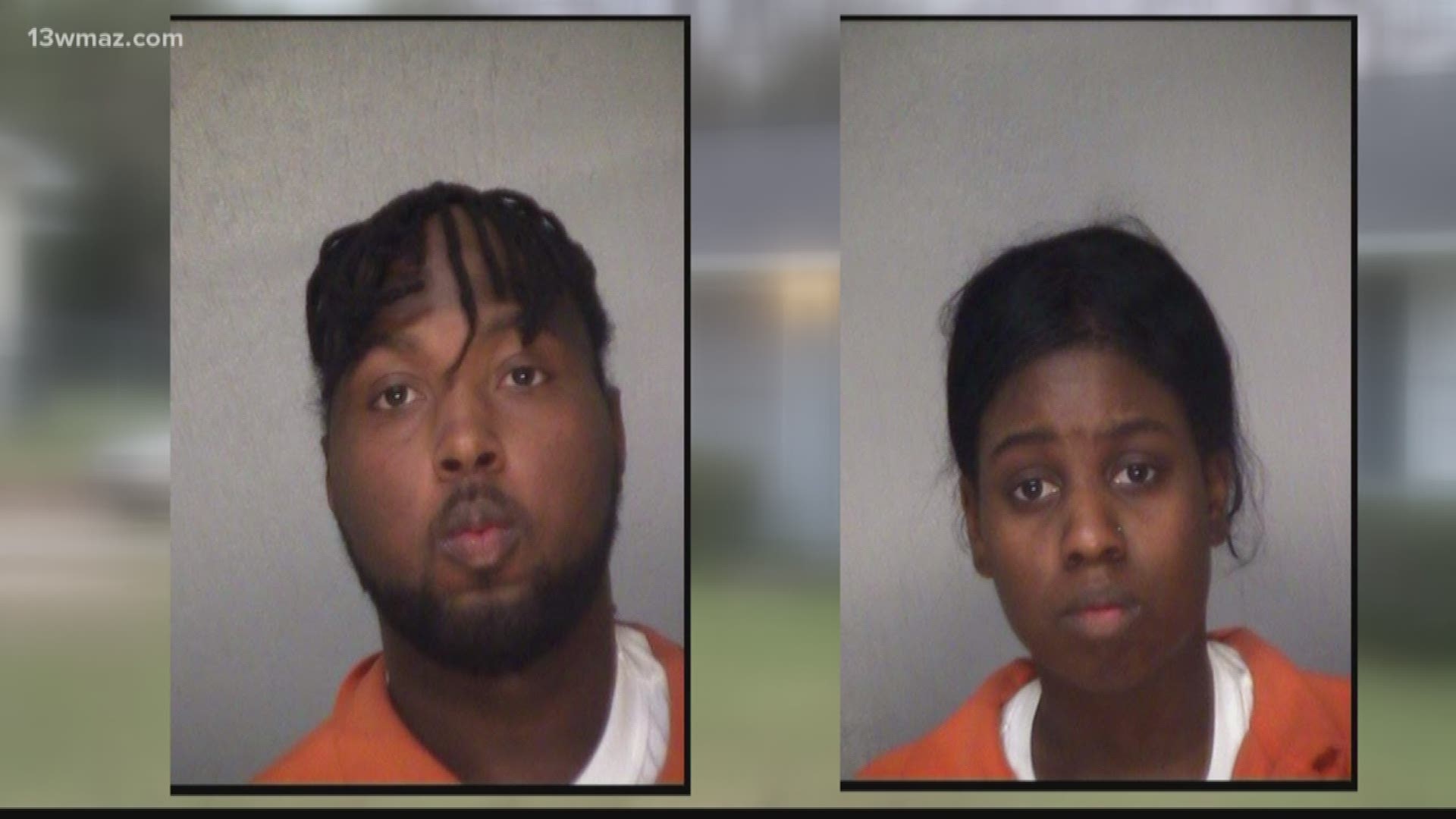 The mother of a baby boy and her boyfriend are charged with murder after the  5-month-old was found burned to death in Macon.