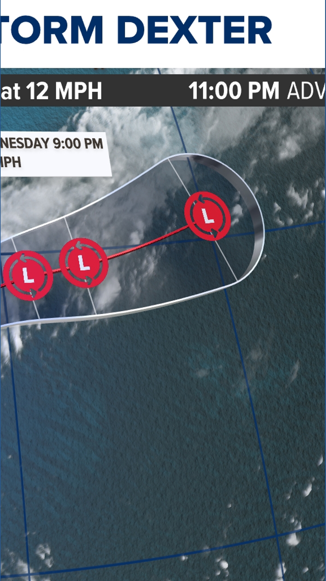 Tropical Storm Dexter has formed in the Atlantic | 13wmaz.com