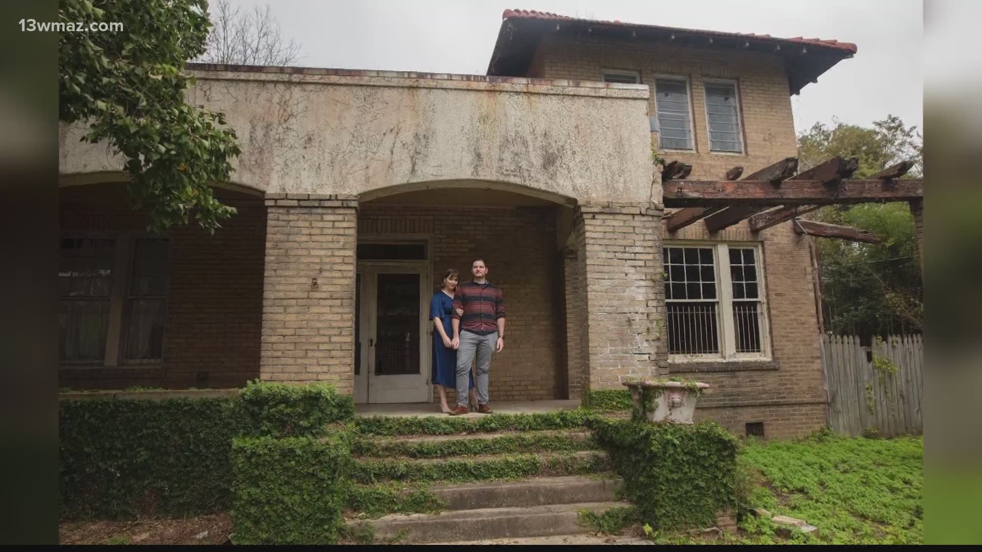 Rachelle Wilson and her husband Trent Mosely recently purchased the Guy Paine house on Hillcrest Avenue. They're set to close on the Italian Renaissance house Friday