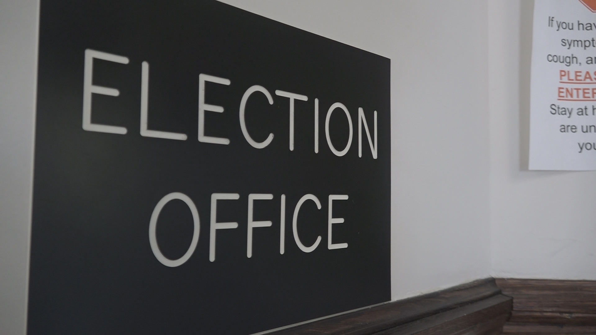 With the presidential election coming up, the election office is working to be ready.