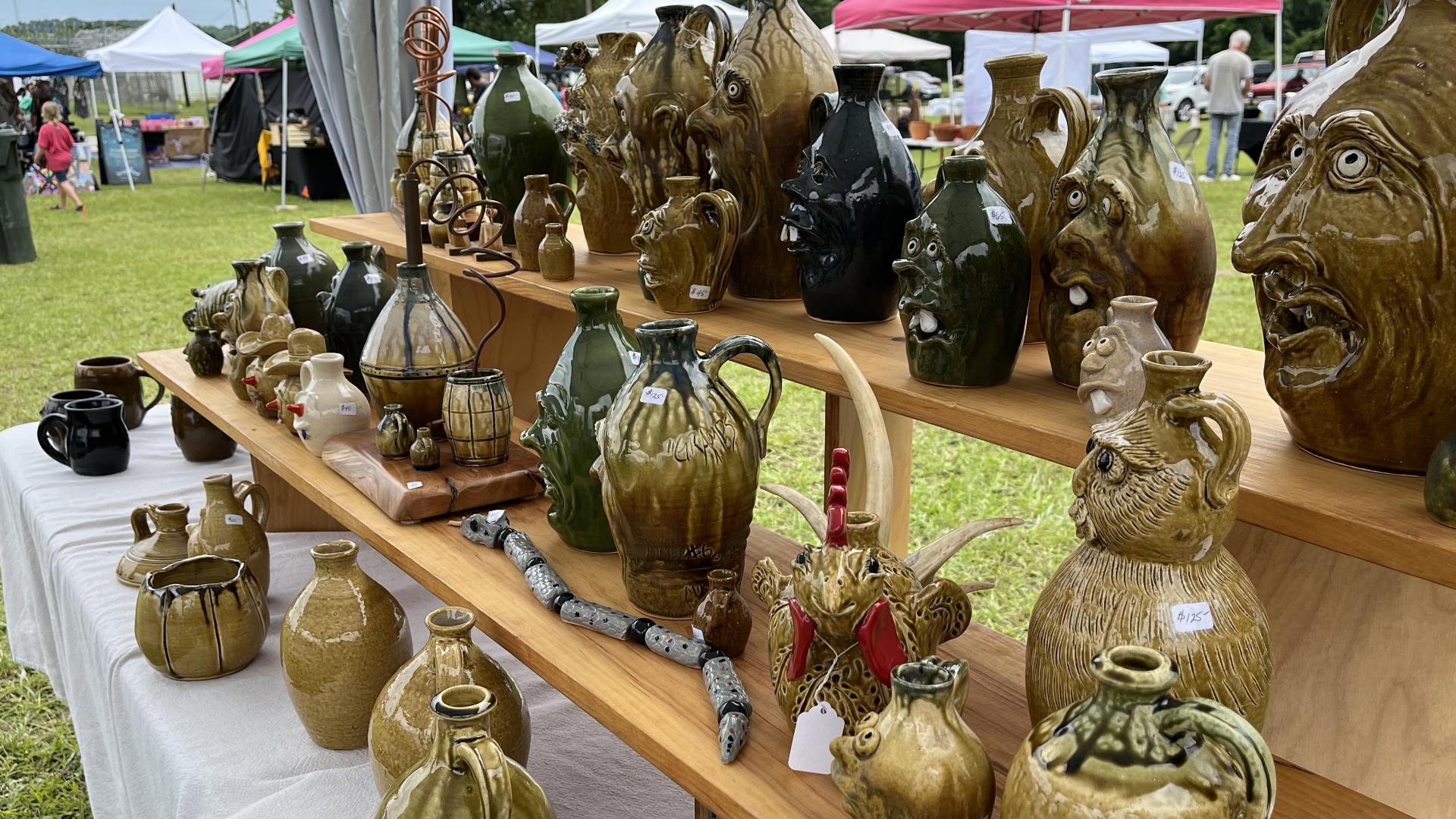 The festival has everything from the history of pottery to live music and silent auctions.