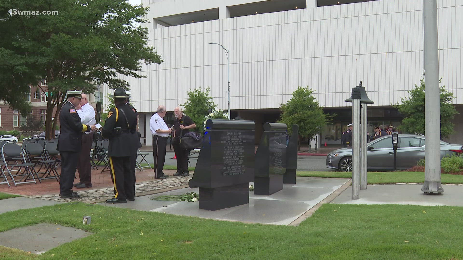 "This is to let the fallen, the members of those who have fallen, that we will never forget," Warren Selby said.