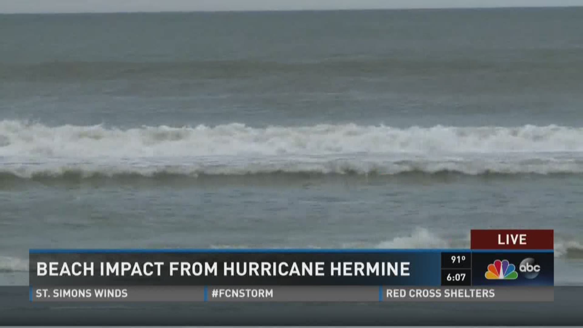 Tropical Storm Hermine: Impact in our area