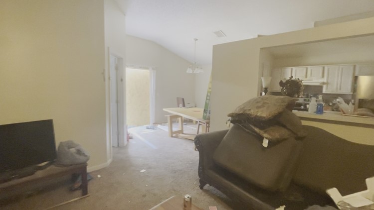 Mother of man who shot Jacksonville officer shows home after SWAT breached it
