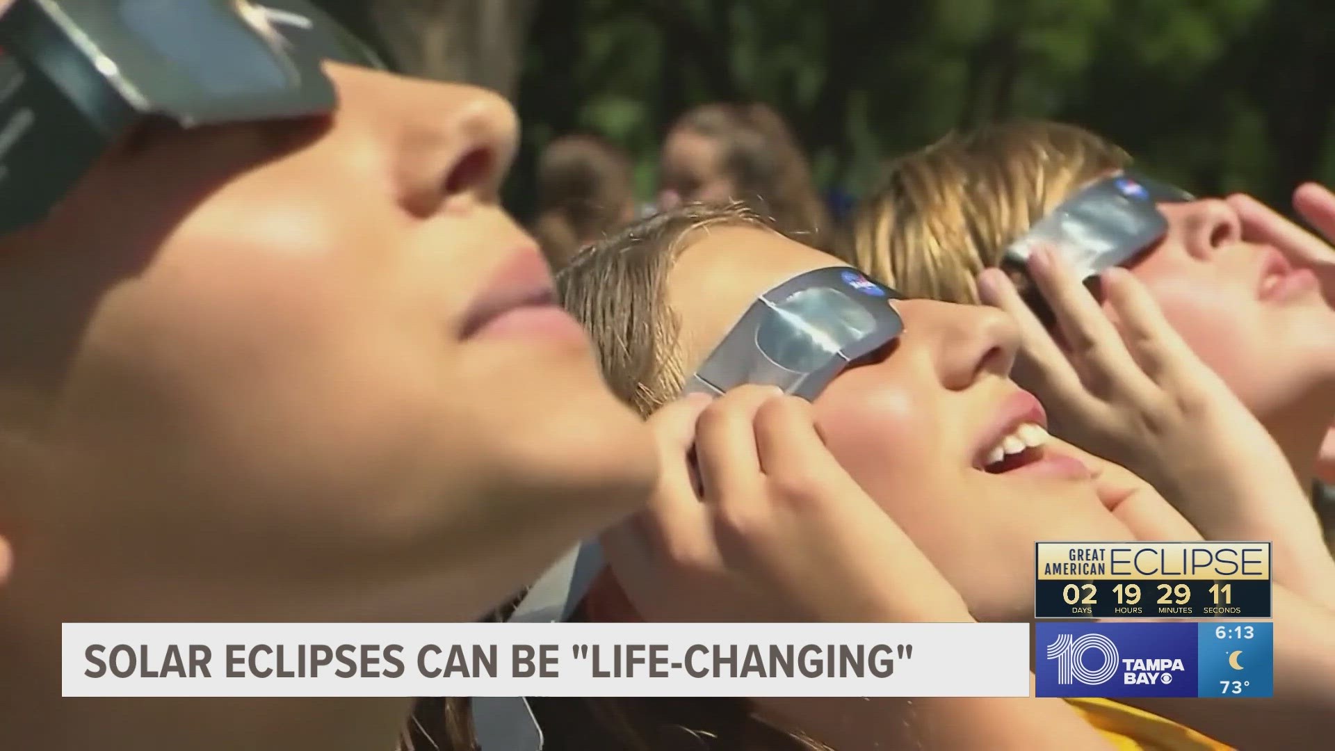 Experts say those experiencing the total solar eclipse could become more pro social and more generous toward others.