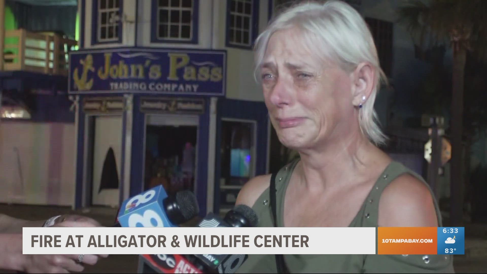 Fire kills animals at Alligator & Wildlife Discovery Center: FHP