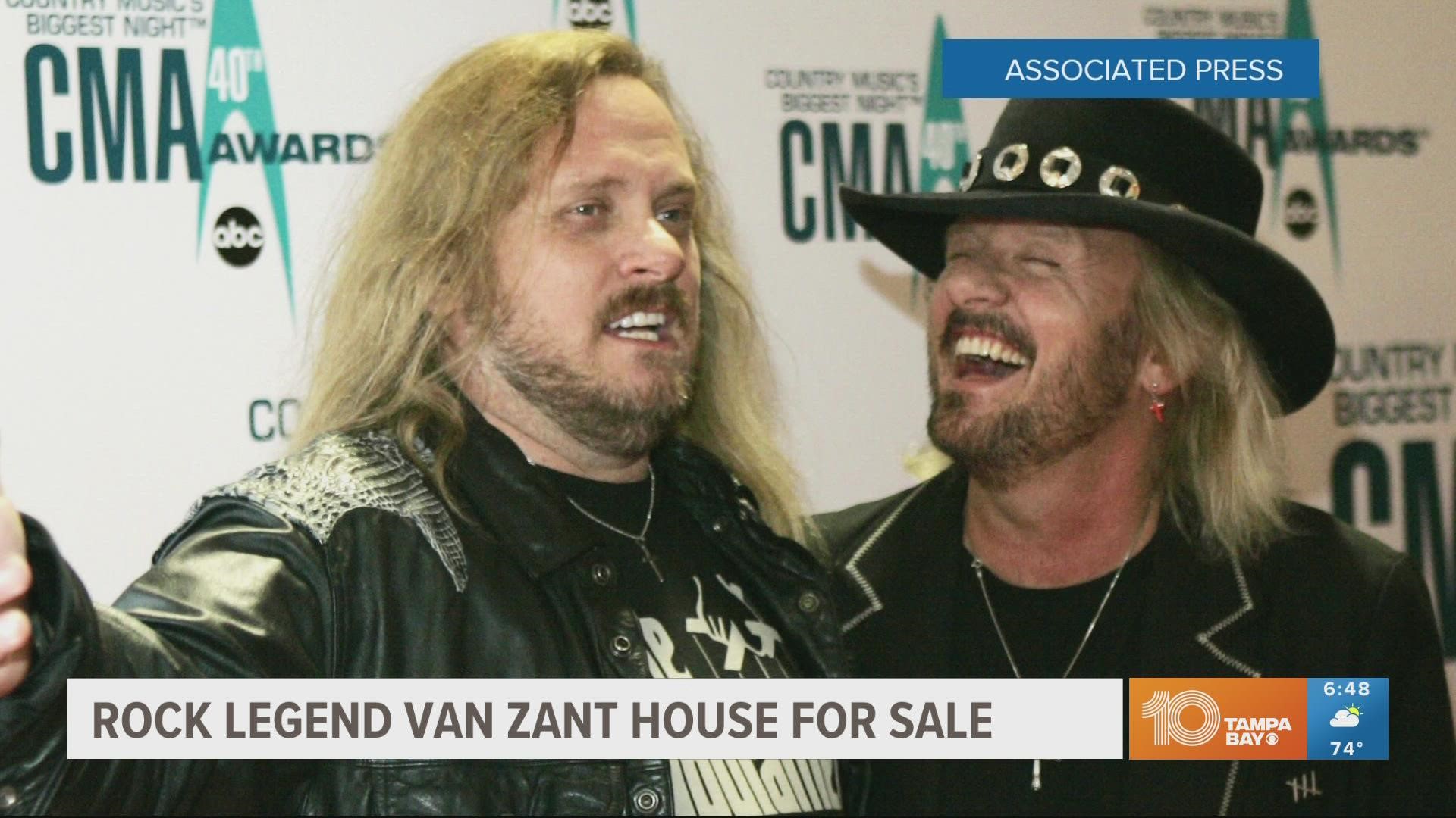 Childhood home of Lynyrd Skynyrd's Ronnie Van Zant for sale