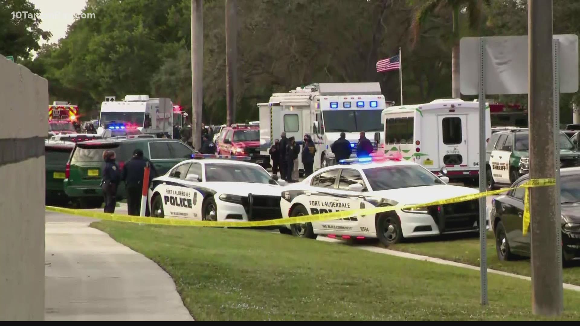 The deadly shooting happened early Tuesday morning in a neighborhood in Sunrise, Fla.